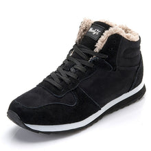 Load image into Gallery viewer, Men Boots Winter Shoes Plus Size 46 Ankle Boots Warm Fur Mens Winter Sneakers