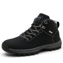 Load image into Gallery viewer, Men Hiking Shoes Waterproof Leather Shoes Climbing &amp; Fishing Shoes