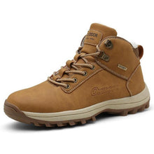 Load image into Gallery viewer, Men Hiking Shoes Waterproof Leather Shoes Climbing &amp; Fishing Shoes