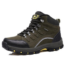 Load image into Gallery viewer, Men Hiking Shoes Waterproof Leather Shoes Climbing &amp; Fishing Shoes