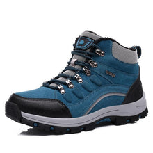 Load image into Gallery viewer, Men Hiking Shoes Waterproof Leather Shoes Climbing &amp; Fishing Shoes