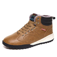 Load image into Gallery viewer, Men Hiking Shoes Waterproof Leather Shoes Climbing &amp; Fishing Shoes