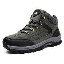 Load image into Gallery viewer, Men Hiking Shoes Waterproof Leather Shoes Climbing &amp; Fishing Shoes