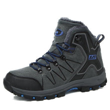 Load image into Gallery viewer, Men Hiking Shoes Waterproof Leather Shoes Climbing &amp; Fishing Shoes